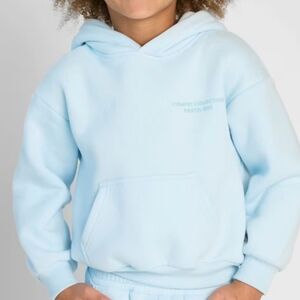 Kid's Large (11/12) COMFRT BABY BLUE Pastel Hoodie Comfort Hooded Sweatshirt